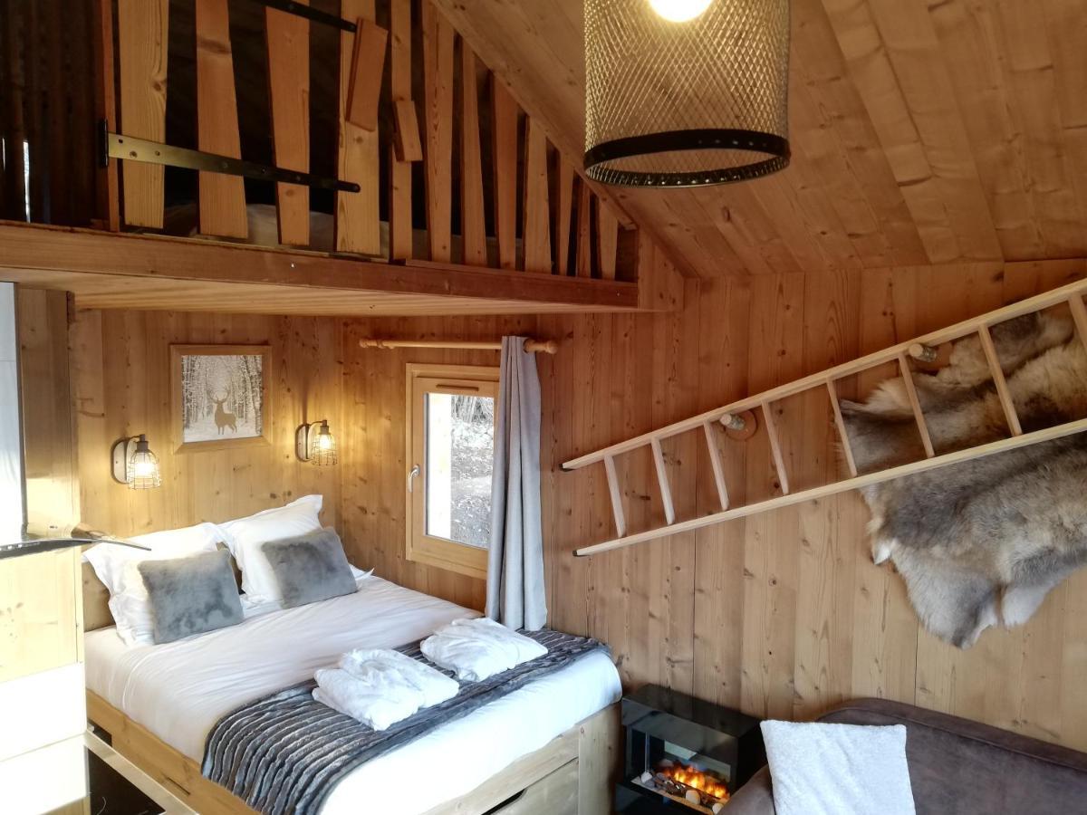 Ma Cabane Des Hautes-Alpes Saint-Julien-en-Champsaur Exterior photo